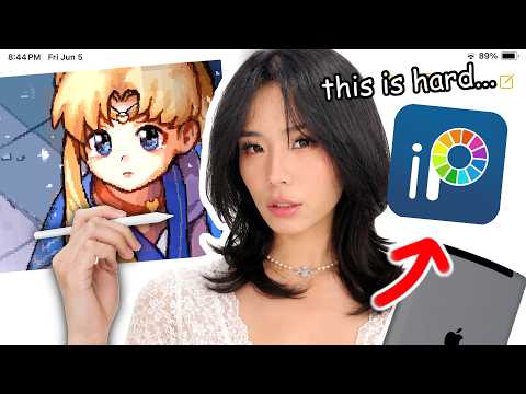 I tried Pixel Art on Ibis Paint