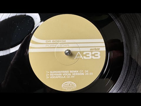 Dr. Boehm — Dr Boehm – Porno Star (Refrain Vocal Version) - Orbit Records (1999)