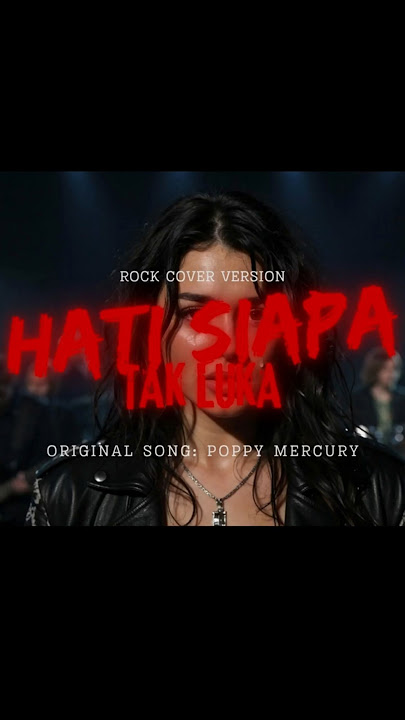Hati Siapa Tak Luka - Poppy Mercury | Rock Cover Version #musiknostalgia #rockcover #lagucoverviral