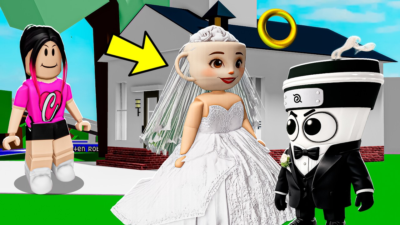 A BAILARINA CAPUCCINA SE CASOU NO BROOKHAVEN! @Anatoysgames