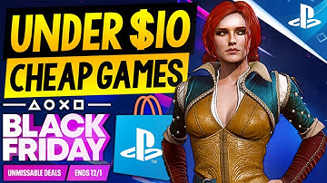 15 AMAZING PSN Game Deals UNDER $10! PSN BLACK FRIDAY 2025 Sale CHEAP PS5/PS4 Games to Buy!