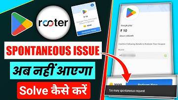 Rooter Google Play Gift Card Problem Solved !! Rooter App Redeem Code Spontaneous Problem Solved !!
