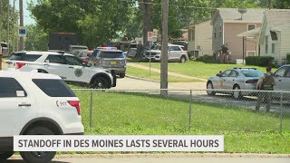 Standoff in Des Moines lasts several hours