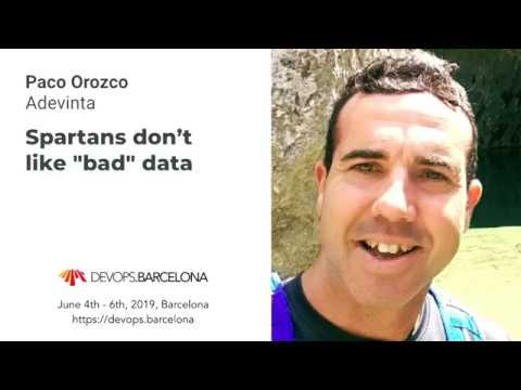 Paco Orozco – Spartans don’t like "bad" data