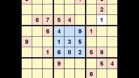 How to Solve Los Angeles Times Sudoku Expert October 30, 2022