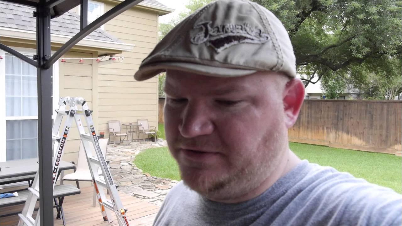 Sunjoy Grillzebo and CharGriller Akorn Ash Pan Restoration YouTube