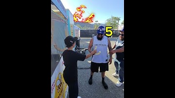 Free cones if he can eat in 8 bites or less!🔥 Dad and uncle stepped in!😱 letsss gooo!!!