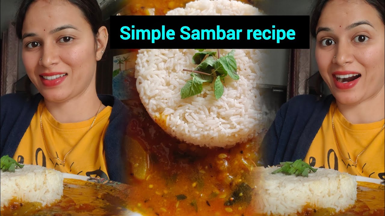 Maine banaya simple Sambar Rice 😄😋😋😋| Food | Jyoti Bisht Negi vlogs||