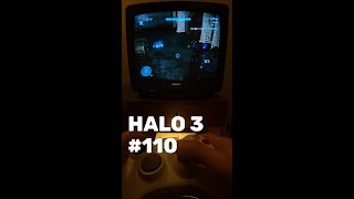 Halo 3 Walkthrough Part 110 (Xbox 360 CRT TV) #halo #halo3 #bungie #xbox #xbox360