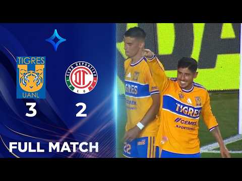 Tigres vs Toluca 3-2 | Partido Completo | Liga MX