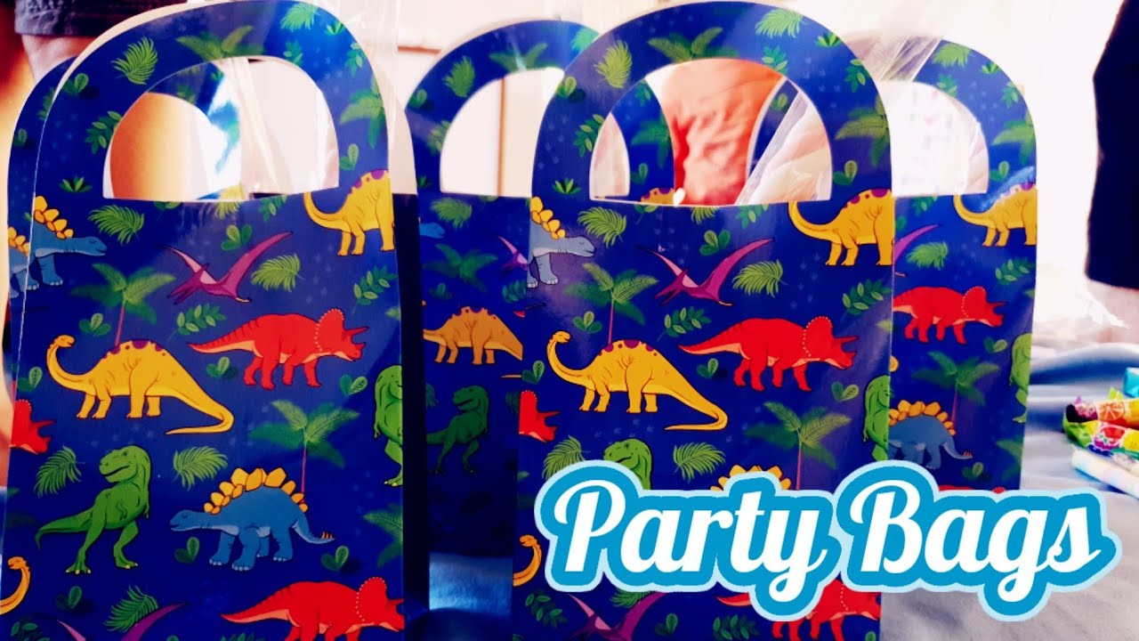 Making Goody Bags For A 2 Years Old Birthday Party - YouTube