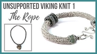Unsupported Viking Knit 1: The Rope Tutorial - Beaducation.com
