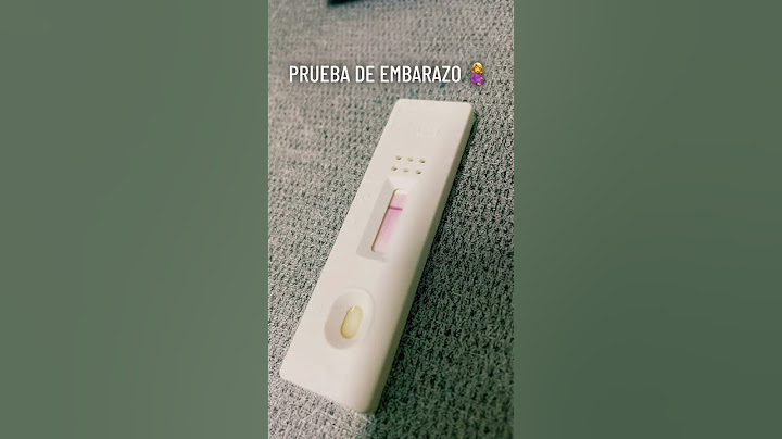 Prueba de embarazo (negativo) #labclinico #pie #hcg #pruebadeembarazo