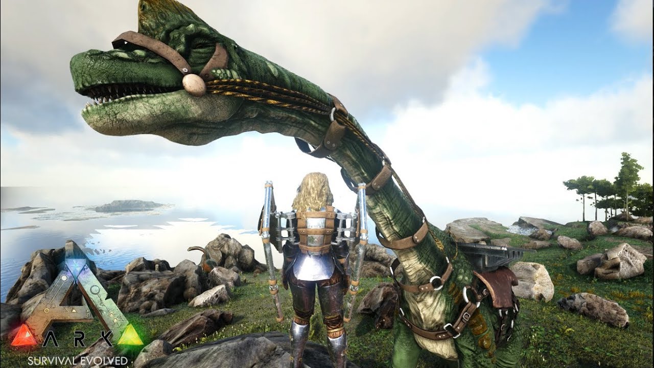 19 Ark Rag S4 ブラキオサウルスに変身 Ark新イベント開催中 Pc版公式pve Ark Survival Evolved Youtube