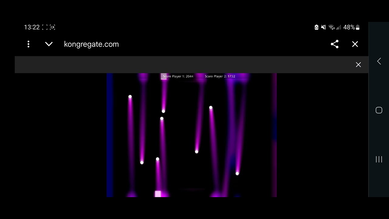 Playing pwong 2 players 