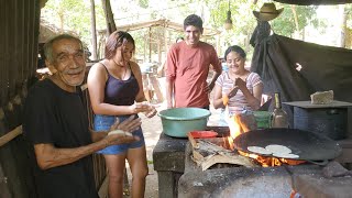 DON MARIO SE SINTIÓ FELIZ /PREPARANDO TORTILLAS CON NOSOTROS