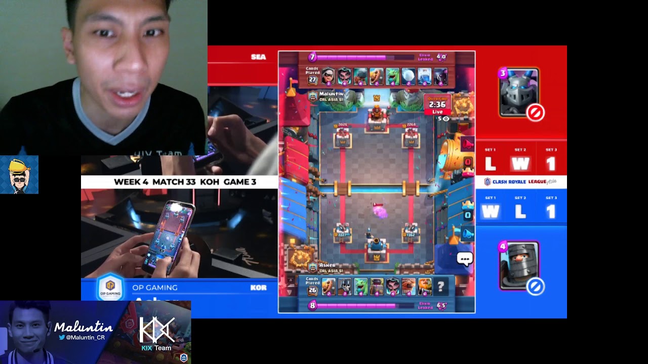 Match REVIEW - KIX Maluntin in KOH vs OP Gaming - CRL Asia 2019 Season 1