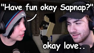 Quackity Being a Supportive Fiancé For Sapnap