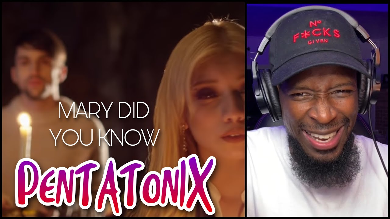 I m speechless pentatonix mary did you know reaction youtube