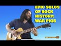 Black Sabbath - War Pigs - Solo Cover + Guitar Lesson! [Epic Solos of Rock History: Part 3]