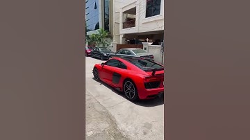 Gen2 Audi R8, Lava RED♥️ #audi #southindia #shorts