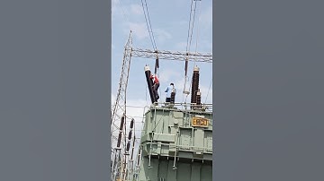 transformer work #getco #apprentice #iti #ugvcl #transformers #lineman #technology #itijobs #trendin