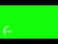 2 minute Count Down circular timer HD [Green screen] FREE