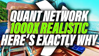 QUANT NETWORK QNT: EXACTLY WHY QNT IS A 1000X OPPORTUNITY