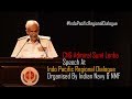 CNS Admiral Sunil Lanba Speech At Indo Pacific Regional Dialogue Organis...