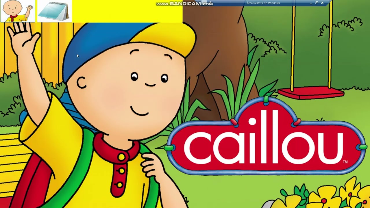 jogando caillou OS aviso eu joguei esse jogo numa maquina virtual que é um pc falso leia a descrição