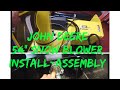 John Deere 54” Snow Blower Install /Assembly