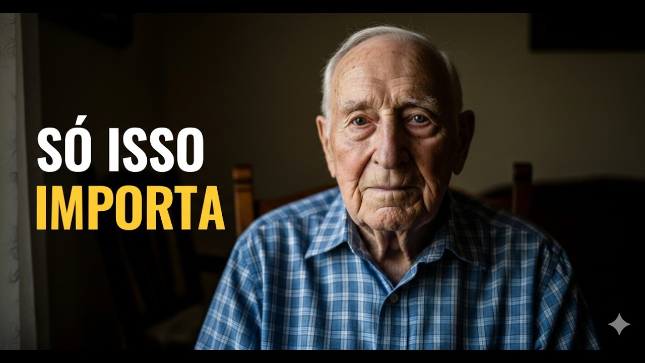 Tenho 97 anos... Esta é a única coisa que importa quando você está morrendo.