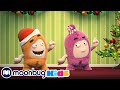 🎄 Christmas Choking Hazard 🎄 | ODDBODS | Moonbug Kids - Funny Cartoons and Animation