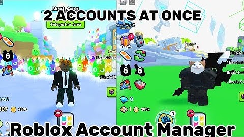 Roblox Account Manager Guide! Multiple accounts running at once!