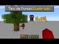 sobrevivi em um mundo QUEBRADO no minecraft...