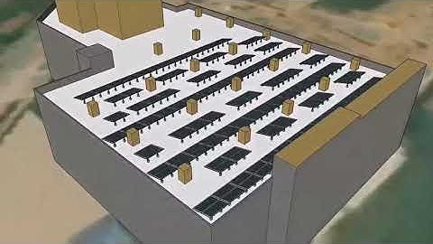 shadow analysis designed on Sketchup