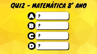 Quizzes sobre Matemática - Racha Cuca