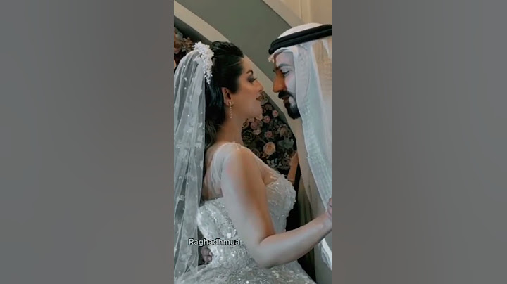 شوفو عريس شسوة حتى يبوس عروسة ماتقبل تنطي بوسة🤣😂