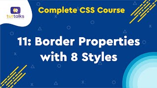 11 - Border Properties with 8 Styles | CSS Crash Course 2020 | in Urdu/Hindi