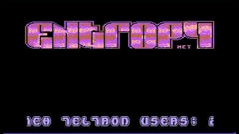 C64 Crack Intro: Entropy Intro 2! 1993