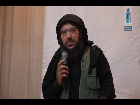 أول ظهور لأبو مالك التلي بعد ترحيله الى إدلب ماذا قال