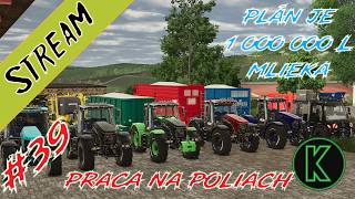 KOSENIE TRAVY🔴cesta za mliekom🚜FS25 🚧🗺️VALACHY 🔴#39 🖥️ 4K 60FPS.