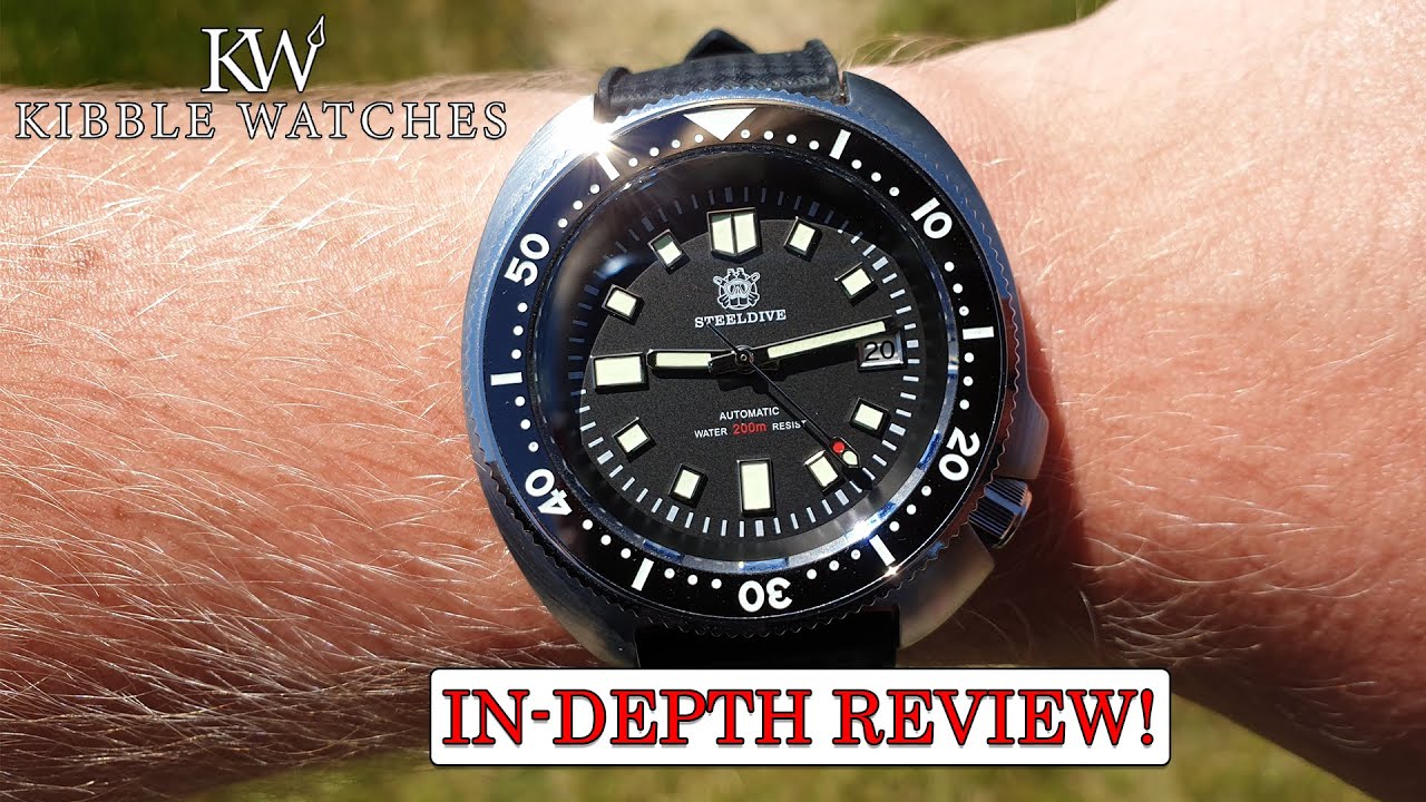 STEELDIVE 'Captain Willard' Review | BEST Vintage Seiko 6105 Homage! £150  WATCH?! - YouTube