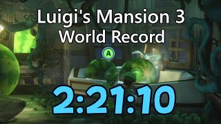Luigi's Mansion 3 Speedrun Any% in 2:21:10 (Former Record)