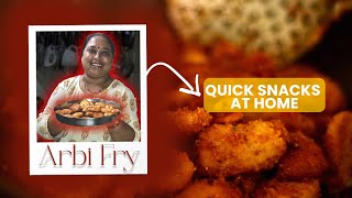 The Secret To Making Crispy Arbi Fry Like A Pro Chef