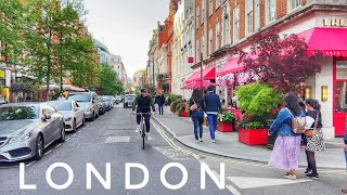 Central London City Walk, London Walking Tour around Sloane Square, Hyde Park, Mayfair, Soho London