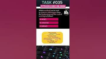 #py-Task035 - Python Quick Tips: Removing Whitespace from Strings in Python 🐍