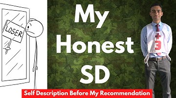 SD i Wrote Before Recommendation | Self Description Test | My Honest SD | Psychology Test #ssbdilse