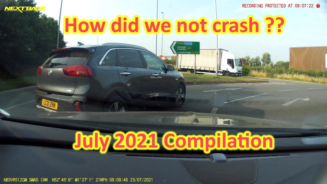 July 2021 Dash Cam compilation from around the UK - YouTube