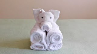 Towel Folding    How to make towel animal Piggy | Towel Art |Towel origami | Towel decoration